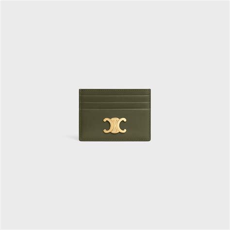 Women's Card holder Triomphe in shin